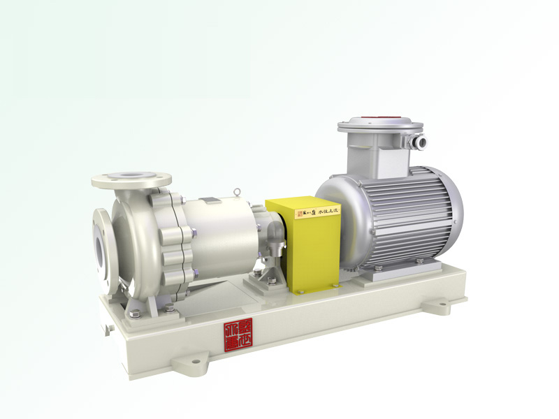 TICF no leakage fluorine lined magnetic pump